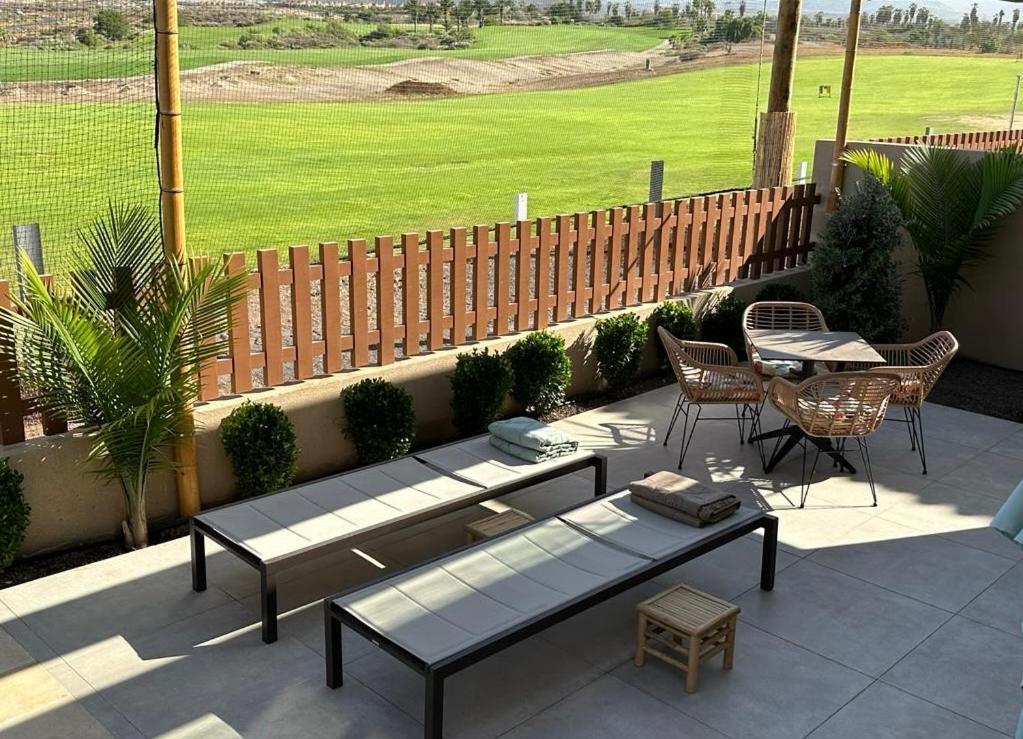 Golf Tenerife South XX Wheel Accessible Shower XX Free Wifi XX Private Pool 30 Degrees XX Two Terraces 30M2X60M2 Xxfree Parking XX Mountain View XX Flatscreen 65 Inch XX San Miguel de Abona Buitenkant foto